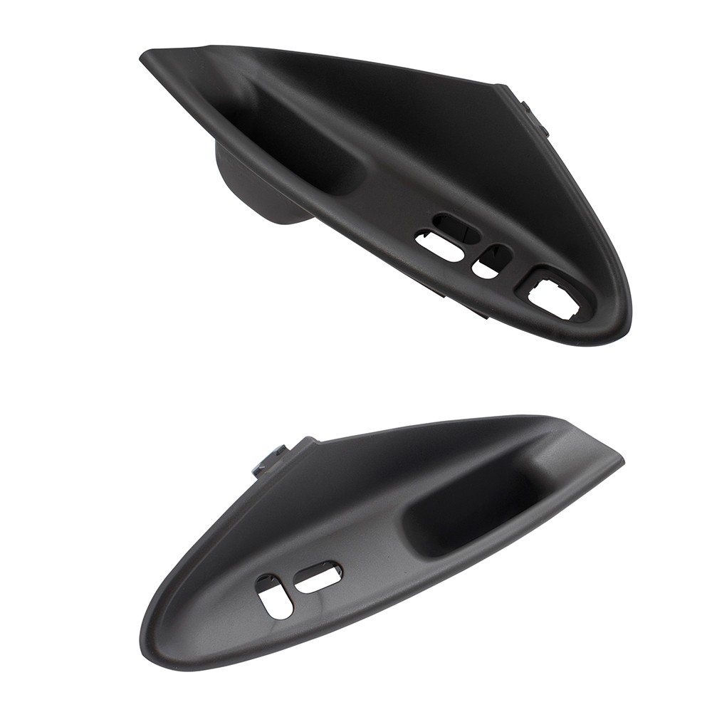 Interior Door Pull Handle Switch Bezel Housing fits 99-04 Mustang Coupe Gray Set