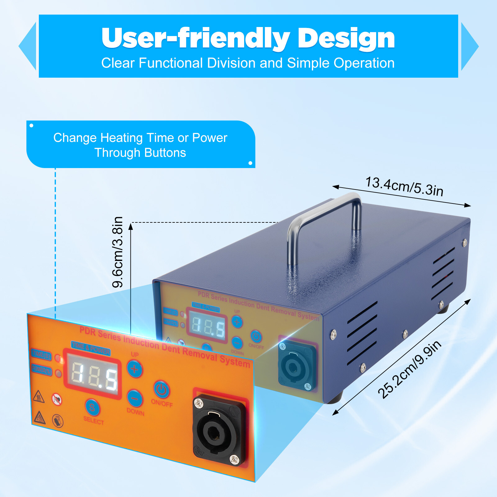 110V 1380W High Efficiency Tool Electromagnetic Induction Dent Repair Instrument