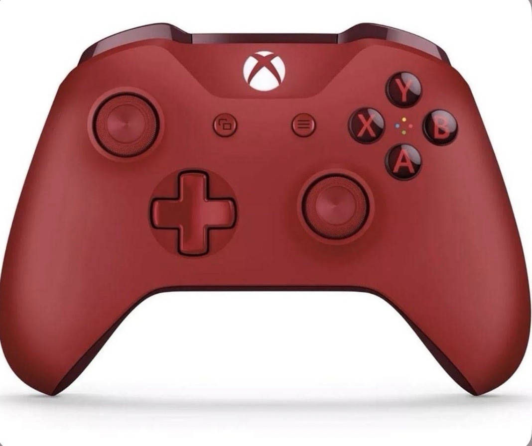 Microsoft Xbox One S White Console Red Wireless Controller Wi-Fi Capability