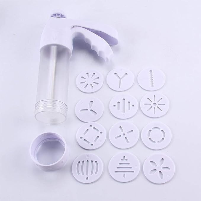 Manual Cookie Press Set Home Kitchen Durable Multipurpose