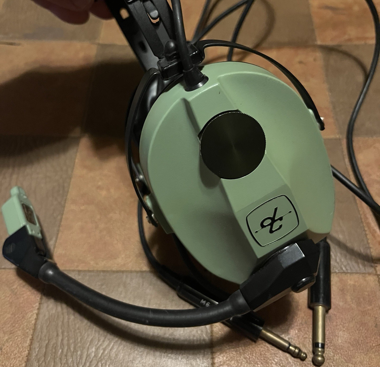 David Clark H10-80 Aviation Duel Plug Headset w/ Mic