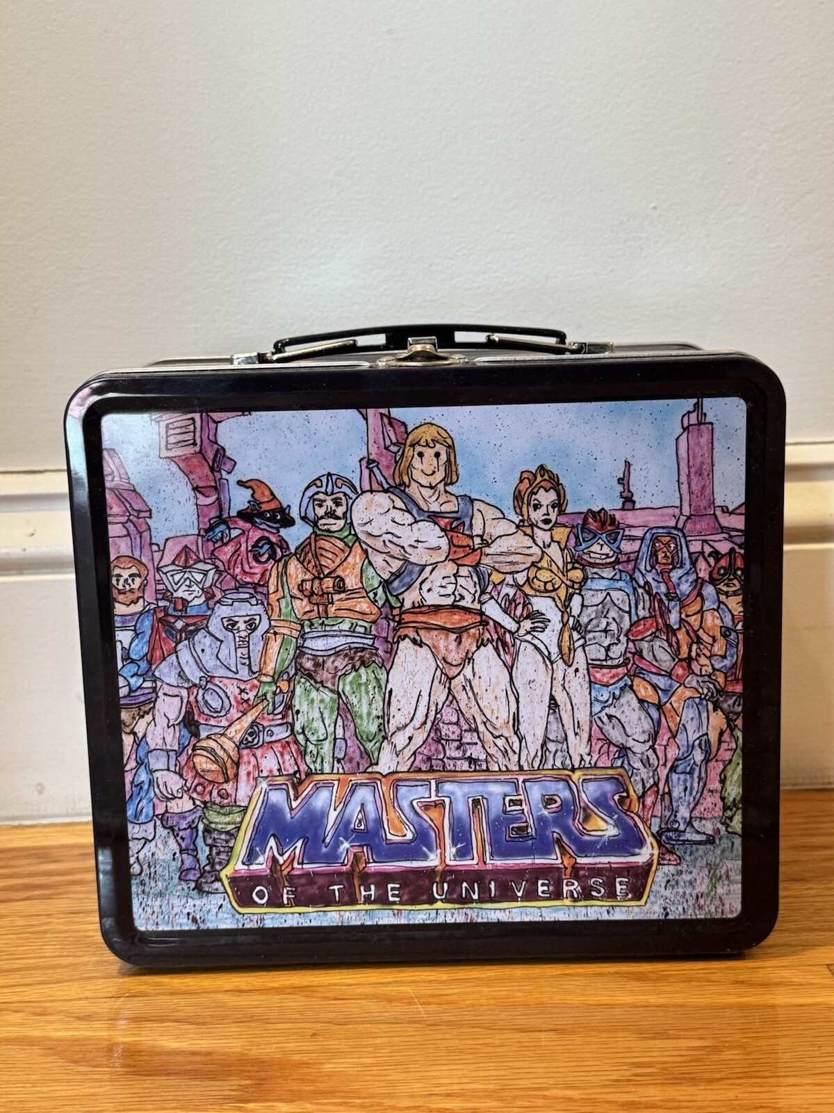 Madsaki Mattel Creations Masters of the Universe Metal Lunch Box & Thermos MOTU