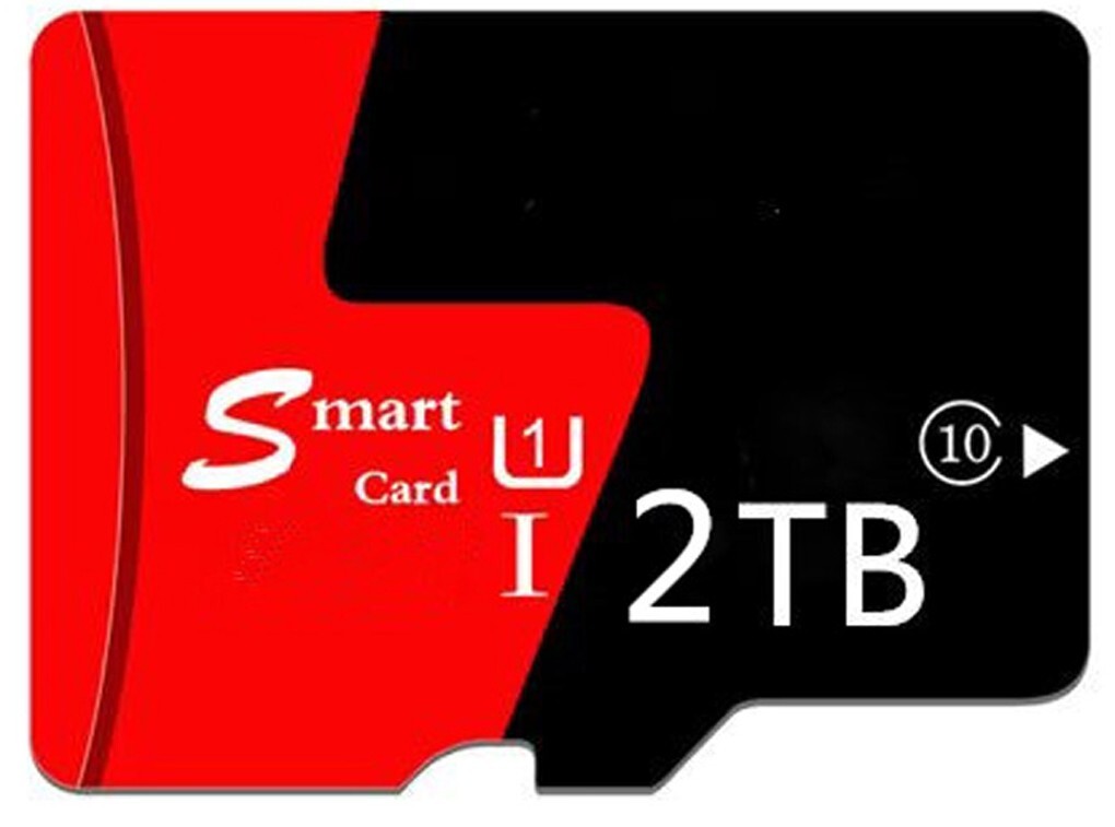 2TB For Micro SD Card Class 10 High Speed SDXC Memory Card For Phone Camera Gam