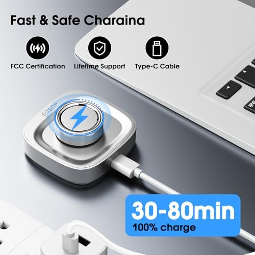 for Oura Ring Gen 4 Charger | | Fast Charging Dock | USB-C Cable | Size 7