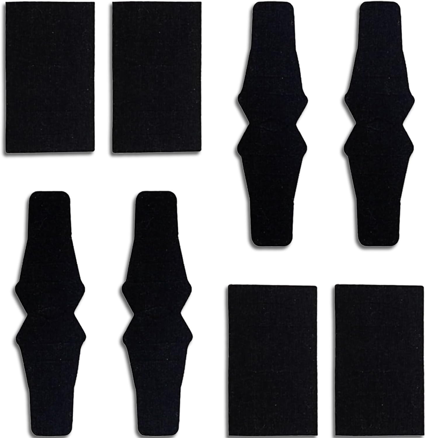 Archery 4 Set Arrow Rest Felt Tape Sticker- anti Slip Sticker Pad Felt for QAD H