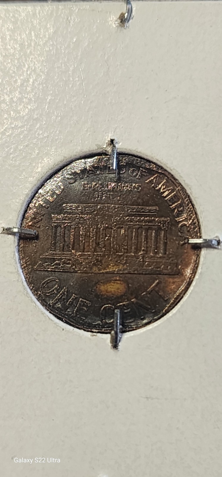 1960 D Major Strike Through Error/variety Must See