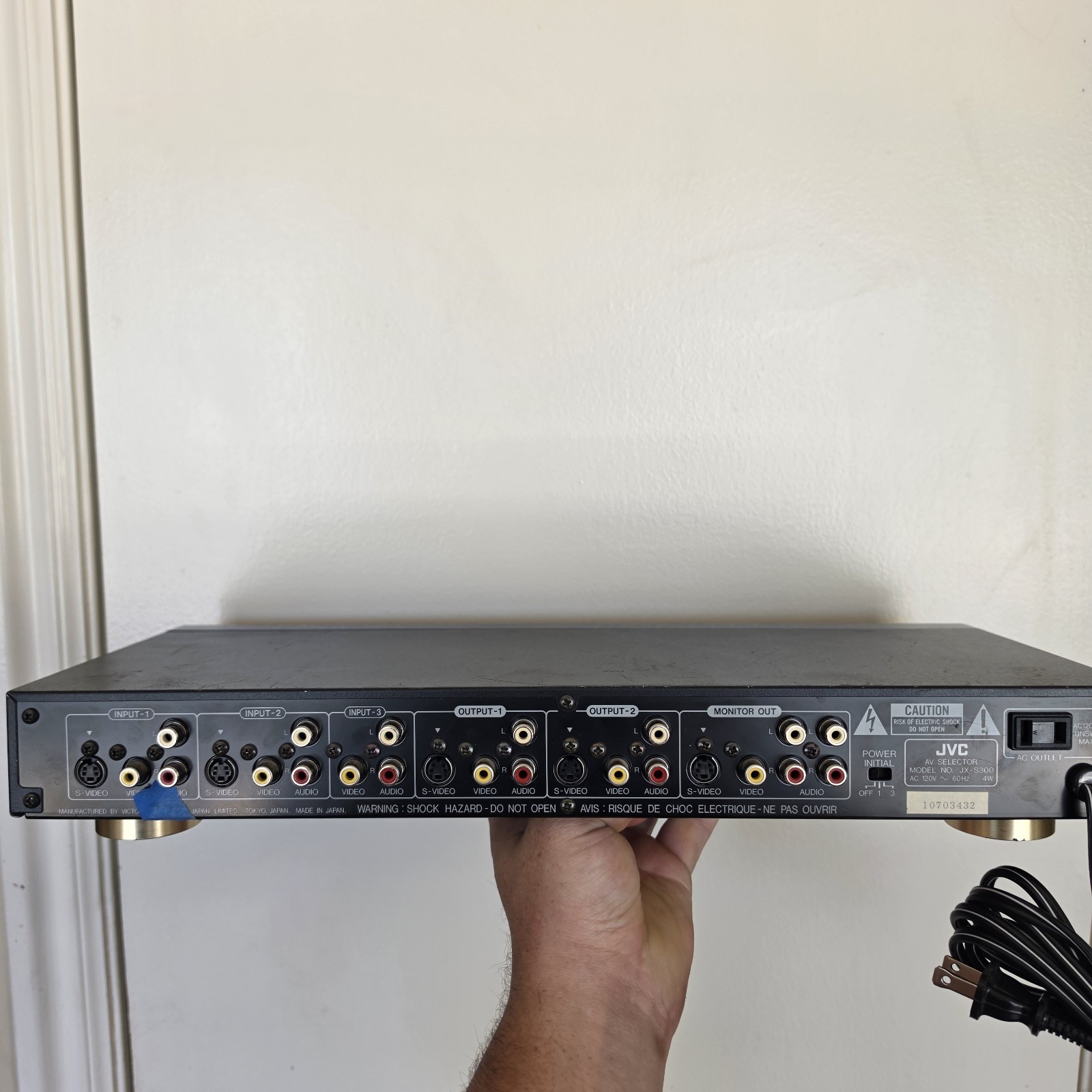 JVC JX-S300 Audio Video Selector No Remote / Tested