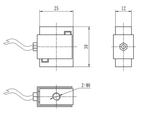 S-Type Miniature Load cell tension/Compression Weighing Pressure Sensor1kg -50kg