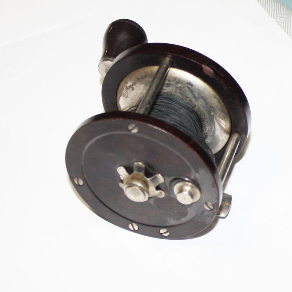 Horrocks Ibbottson Bakelite Casting Trolling Fishing Reel Huron