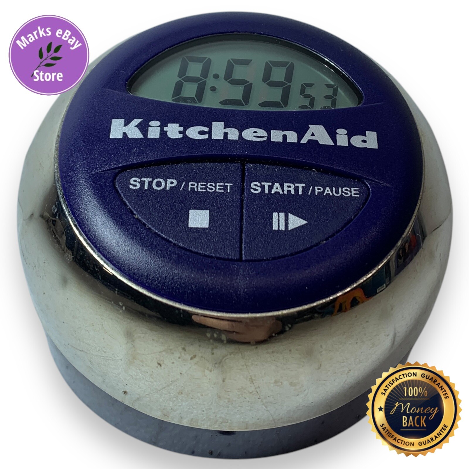 KitchenAid Navy Blue Digital Timer Professional Series Cooking