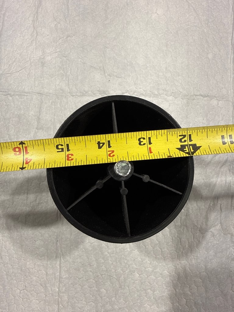 Replacement Furniture Leg with Metal Screw