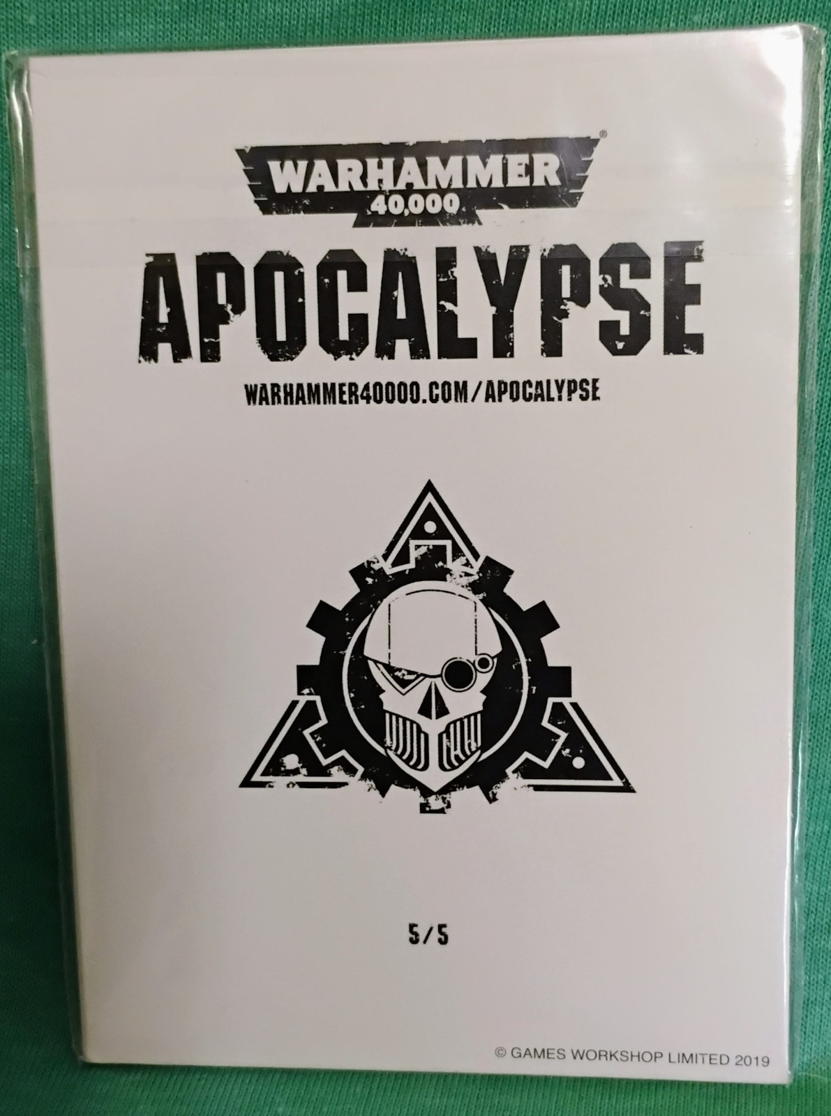 Warhammer 40k Apocalypse Limited Art Card Set *OOP* RARE (5 cards) Sealed 5 of 5
