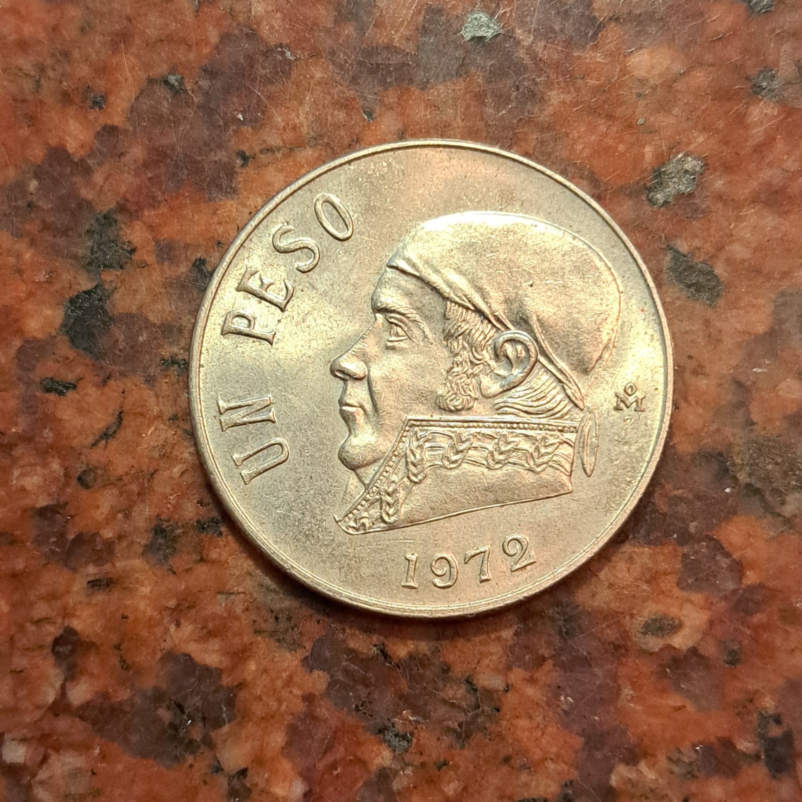 1972 MEXICO 1 PESO COIN - #B3357