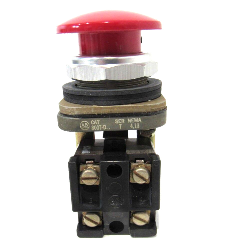 NEW ALLEN BRADLEY 800T-D6M PUSH BUTTON SER.T 800TD6M