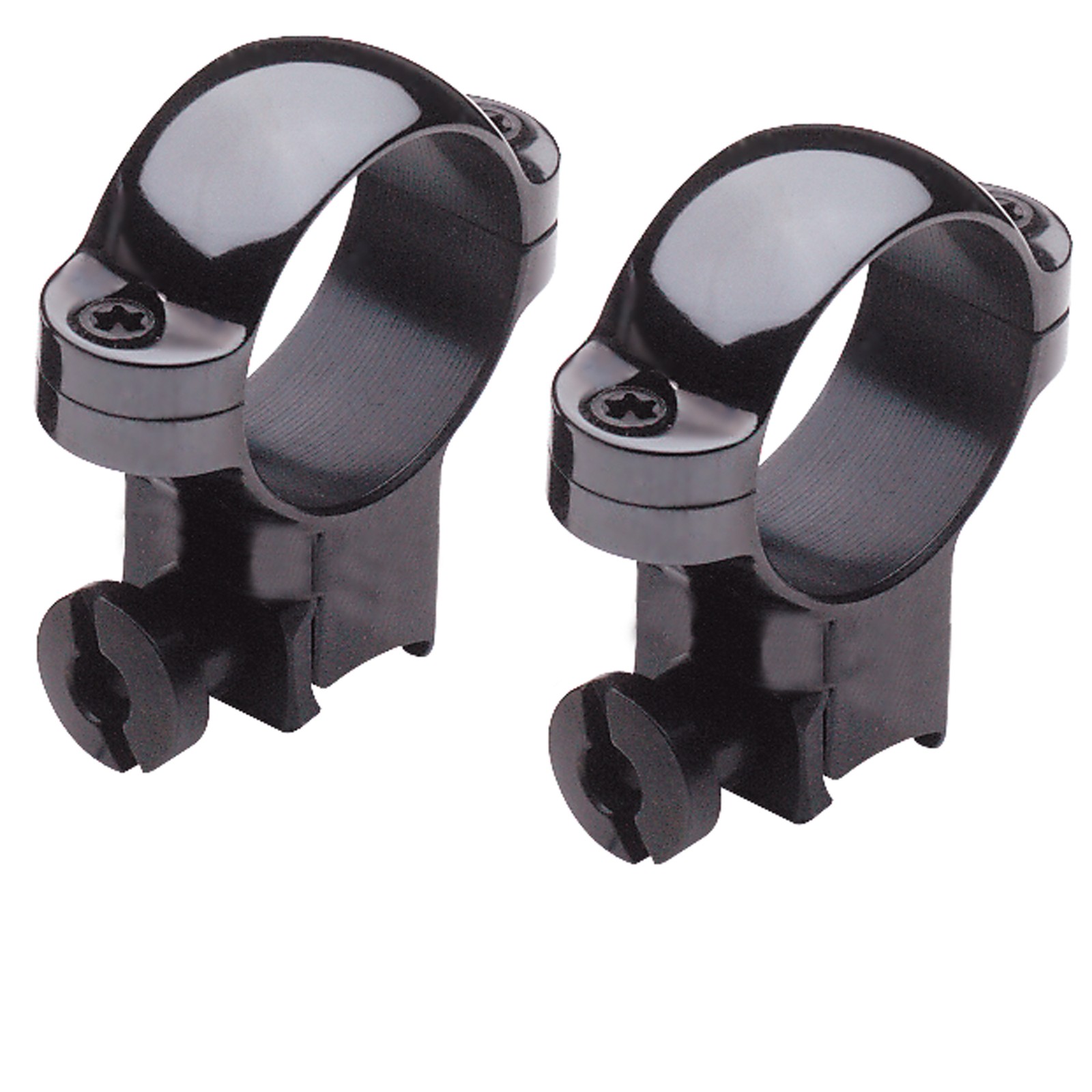 Burris 1" .22 Grooved Recievers Rimfire/Airgun High Steel Gloss Rings-420073
