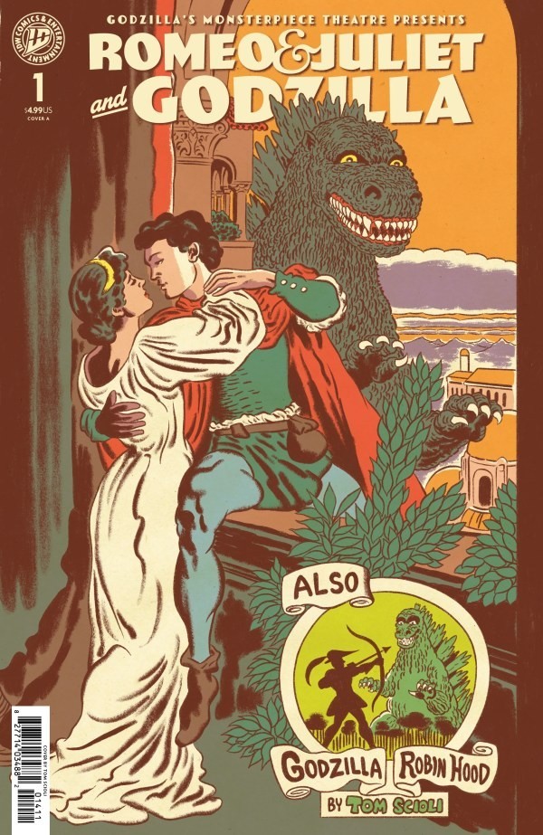Romeo & Juliet & Godzilla CVR A Scioli 4/8/26 IDW
