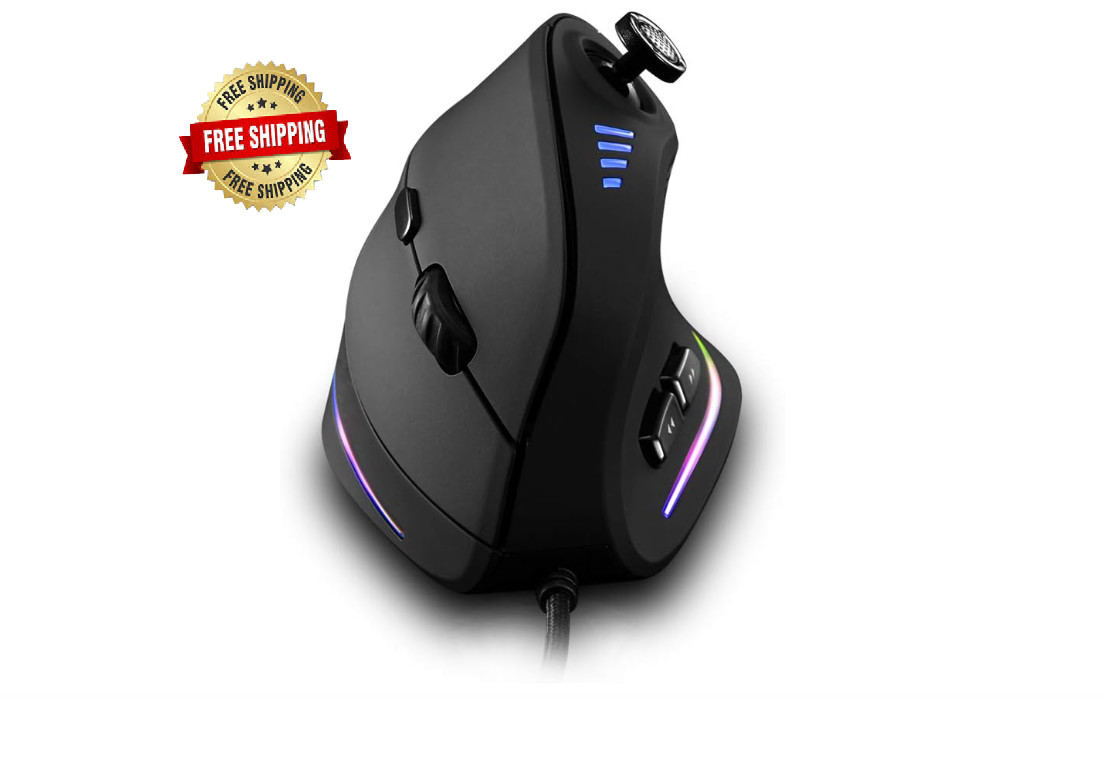 Ratón Trackball Seguimiento Preciso Y Fluido Para PC Y Portátil 10000 DPI NEW US
