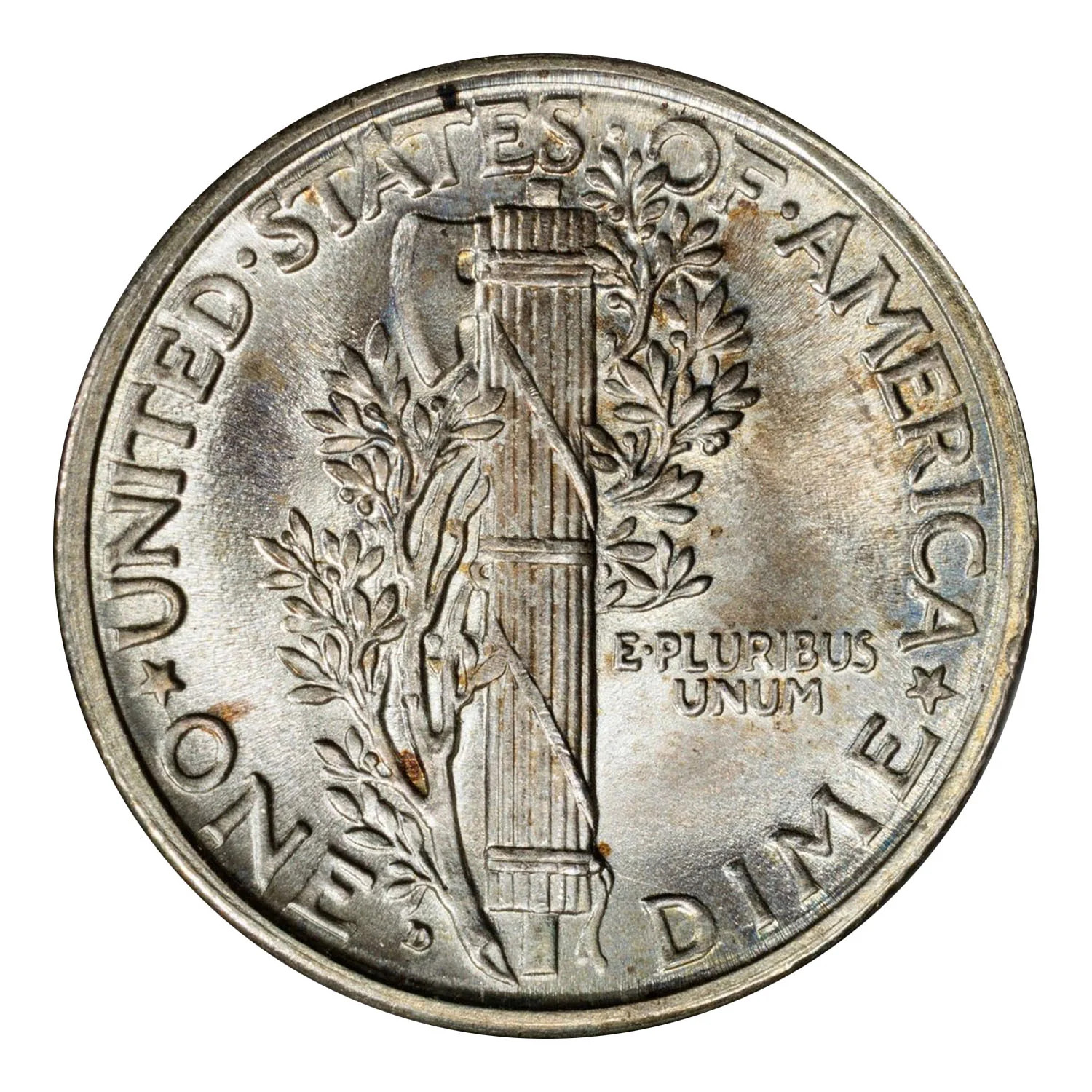 1929-D Mercury Dime PCGS MS-66 FB