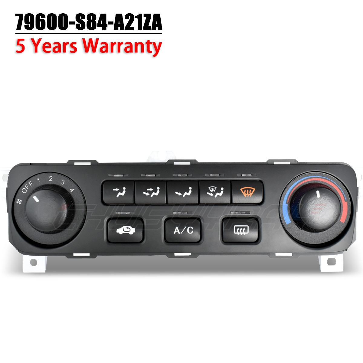79600-S84-A21ZA Climate Control Module Panel Fit For 2001-2002 Honda Accord