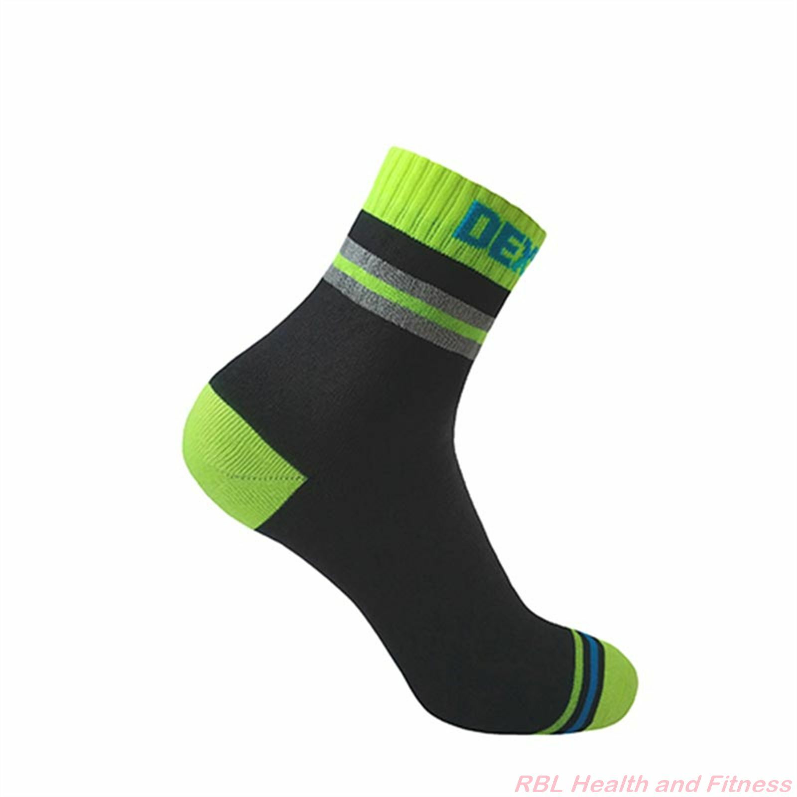 DEXSHELL Waterproof Pro Visibility Performance Cycling Socks - Light Wgt -Biking