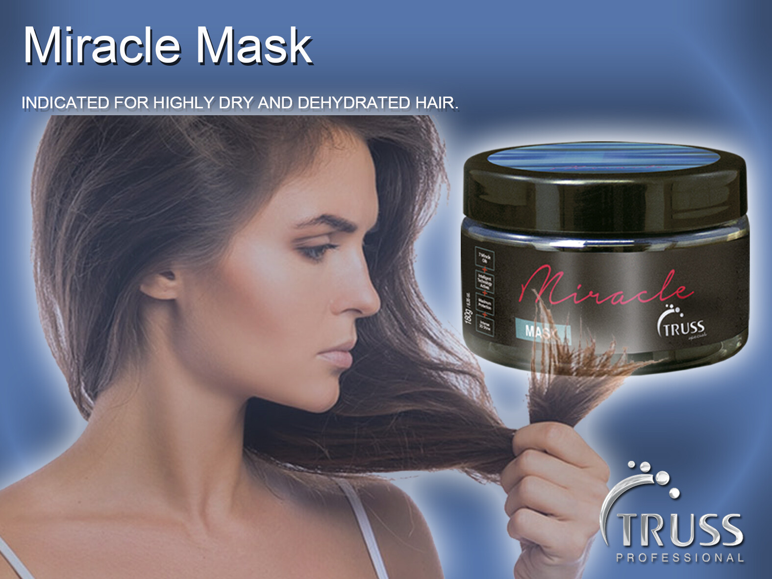 TRUSS PROFESSIONAL Miracle Mask 180G/6.35OZ