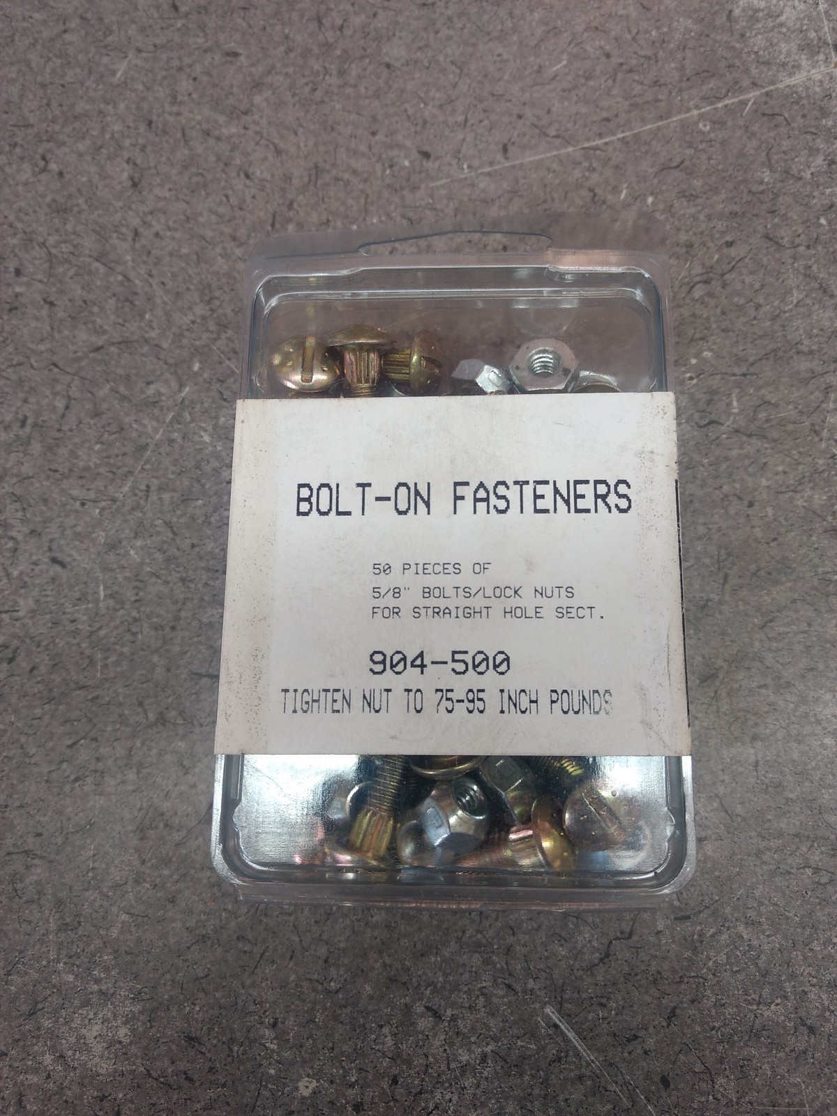 904-500 SICKLE BOLTS