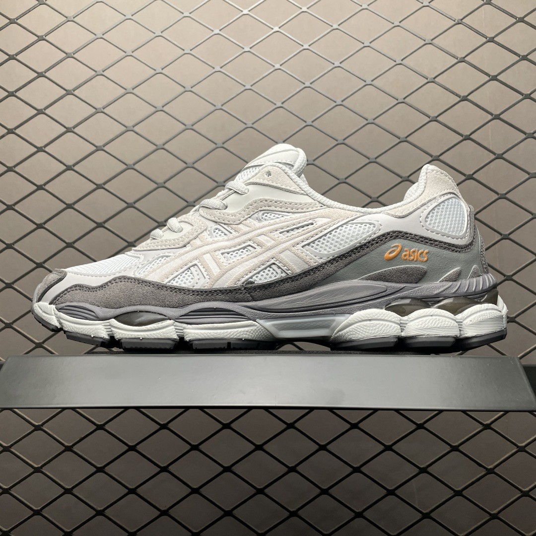 ASICS Gel-NYC Cloud Grey Cement Grey 1203A383-026 Men's Size 4-11.5