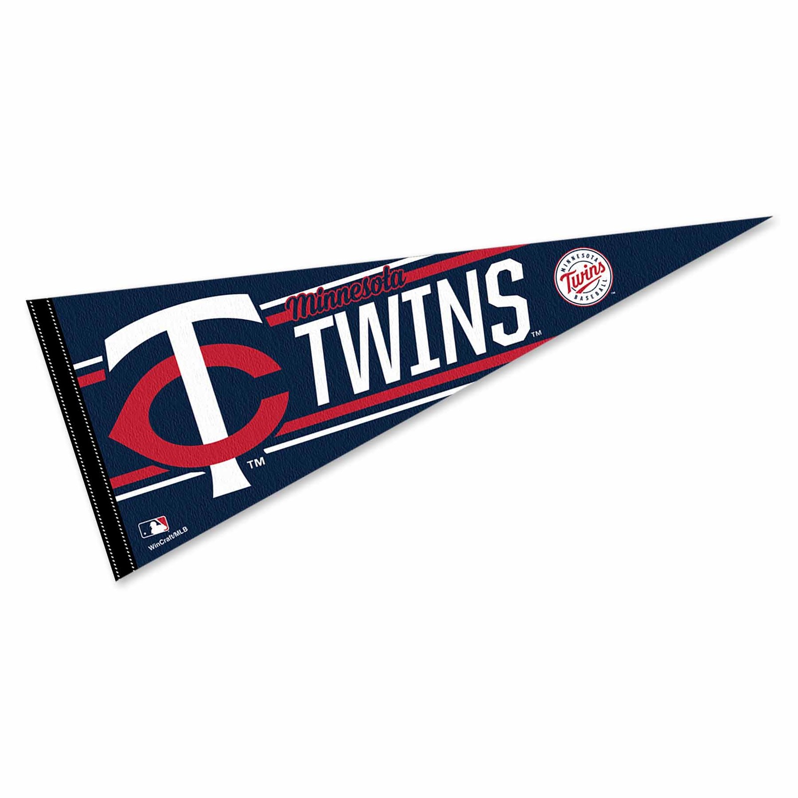 Minnesota Twins MLB 12 in X 30 in Pennant