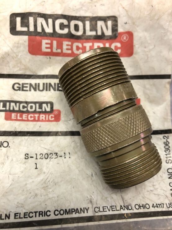 Lincoln Electric Old School Metal Male 6 Pin Amphenol S12023-11