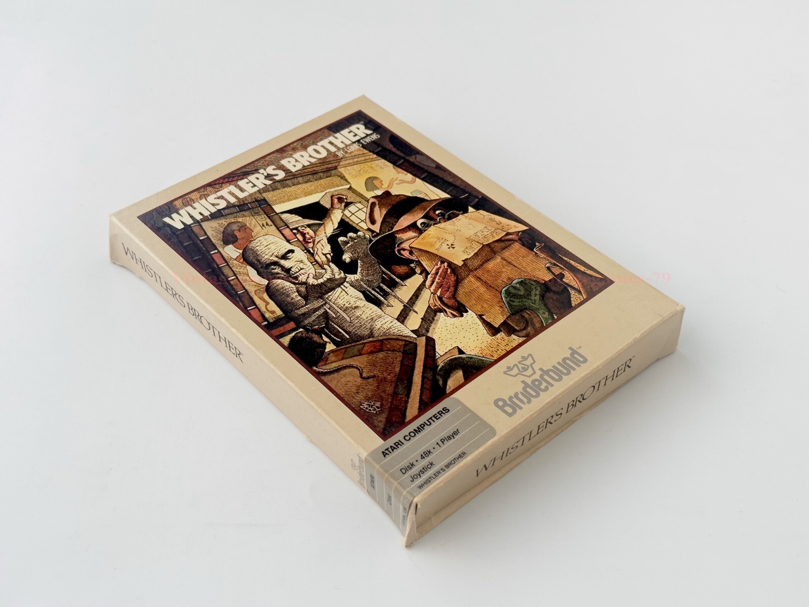 Whistler's Brother - Broderbund Software - 1984 / Atari 8-bit
