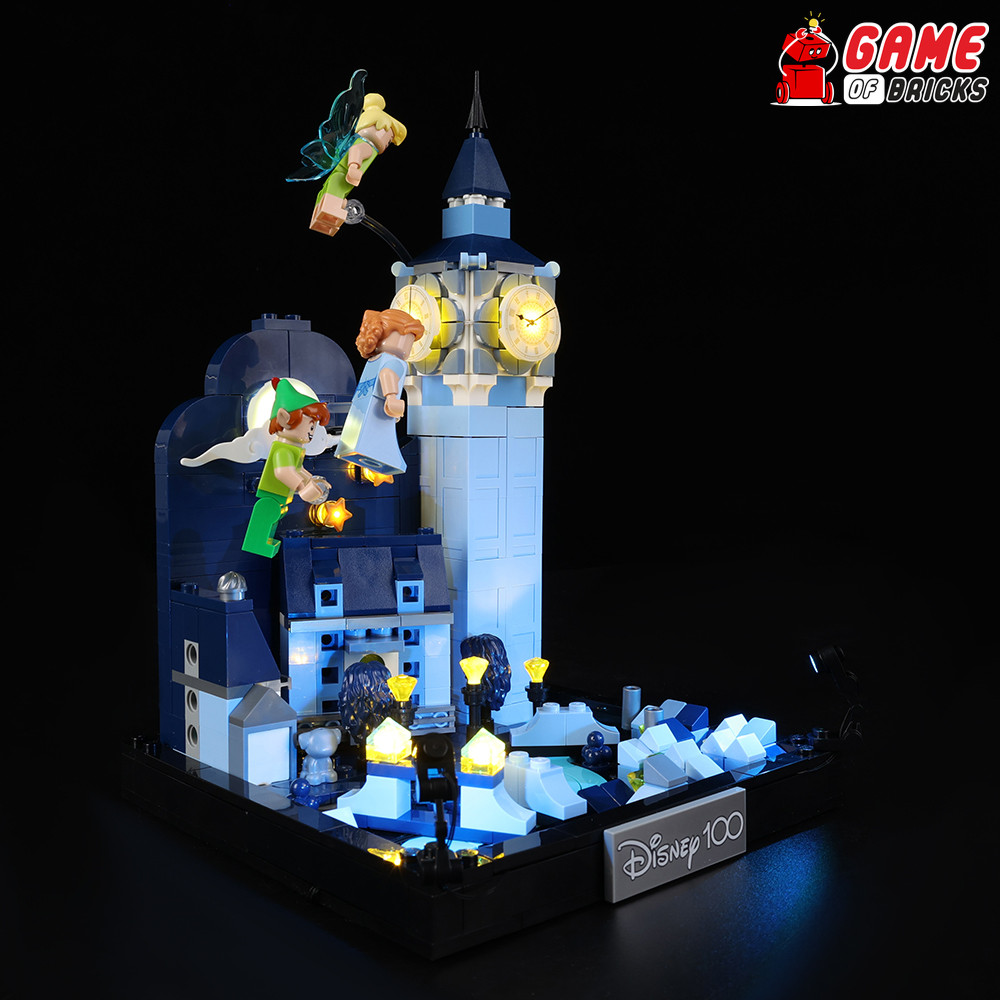 LED Light Kit for LEGO Peter Pan & Wendy's Flight over London 43232