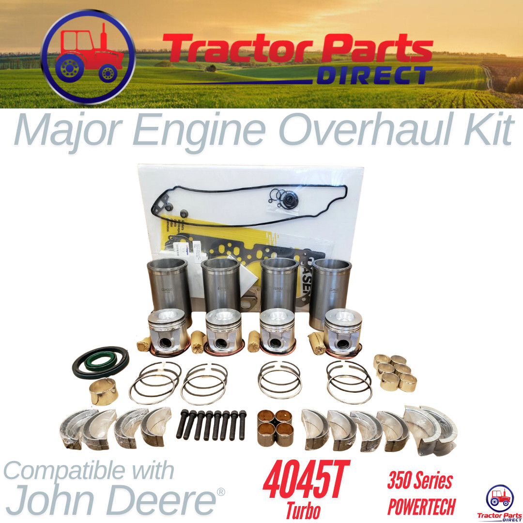 MAJOR ENGINE OVERHAUL KIT comp w John Deere® 4045T  POWERTECH TURBO 310E 5425