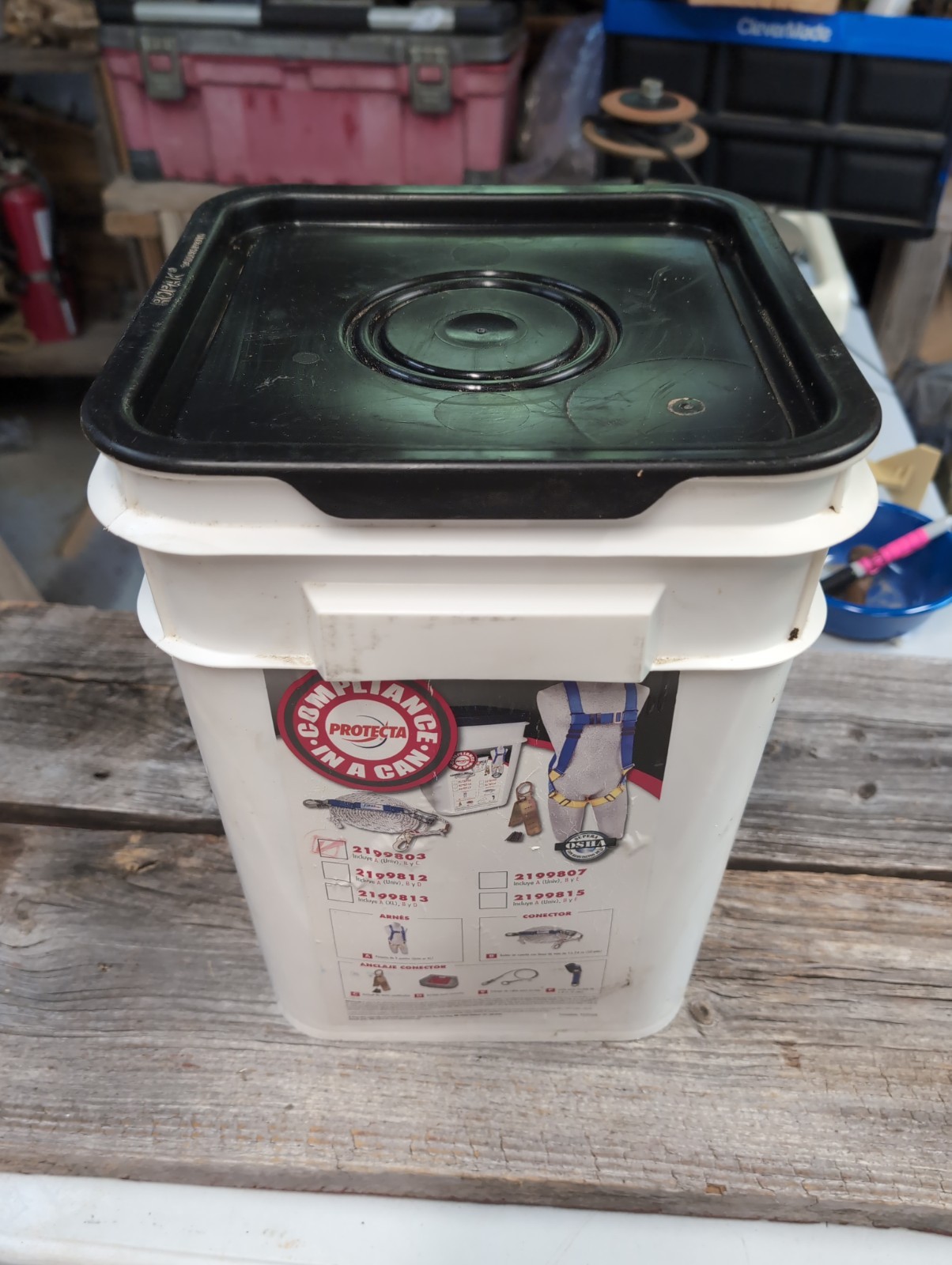 Protecta Compliance in a can Roofing Fall Protection Kit 2199803