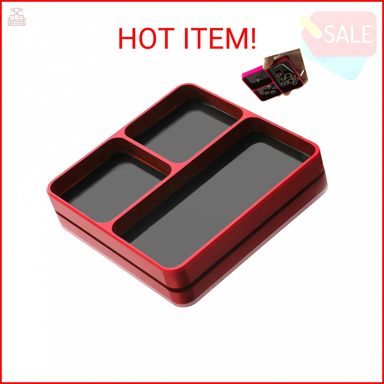 Magnetic Electronic Repair Screws and Parts Organizer Parts Tray Small Parts and