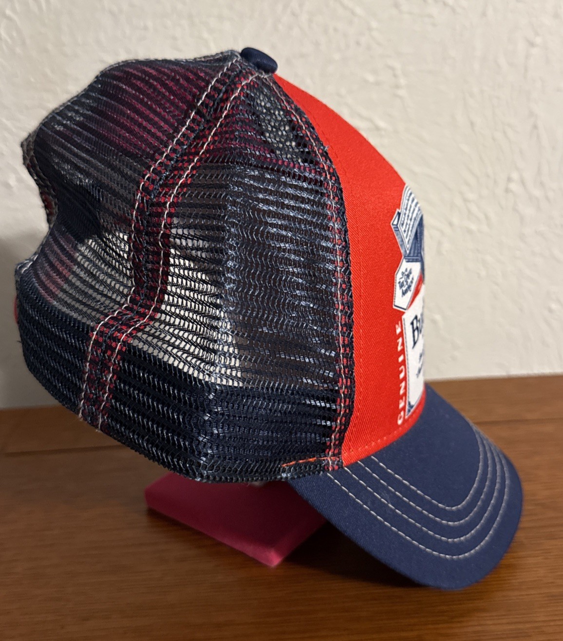 Budweiser Curved Brim Snapback Hat Multi-Color