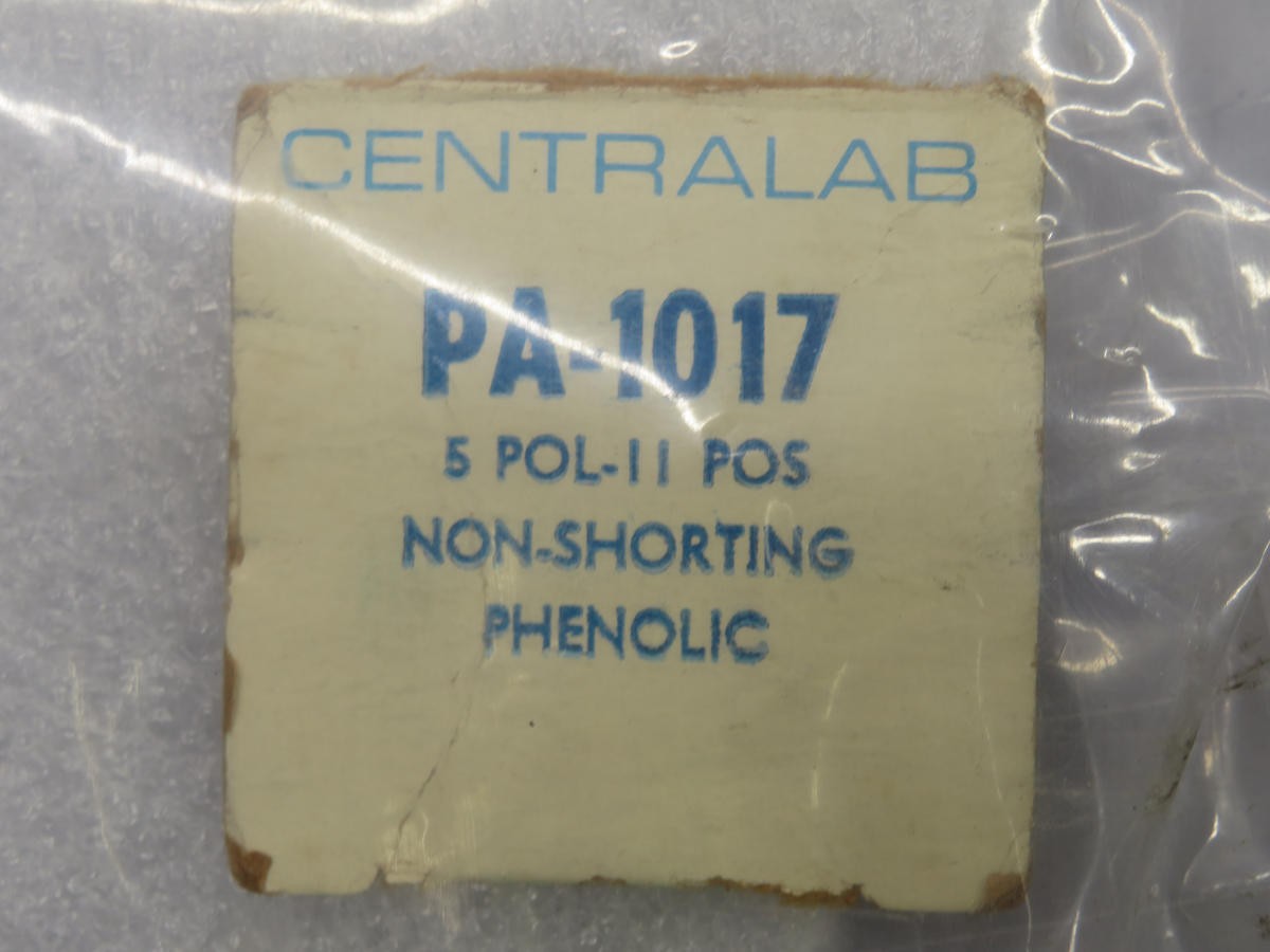 CENTRALAB PA-1017 ROTARY SWITCH T235054