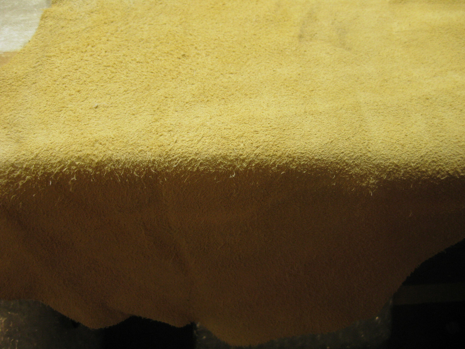Suede Buffalo Leather Gold #0007961 R 35