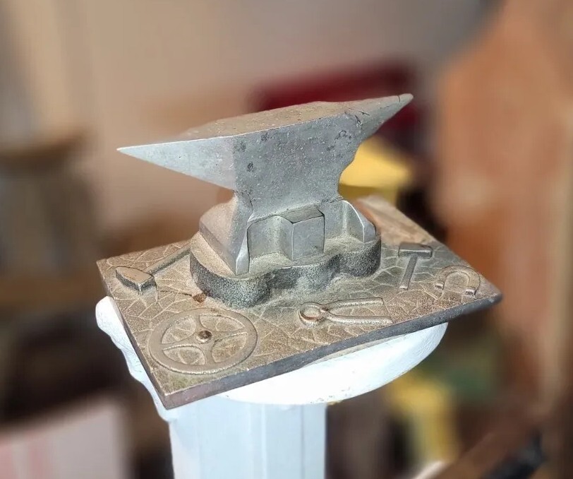 Miniature Anvil, Unique Blacksmith Display Anvil