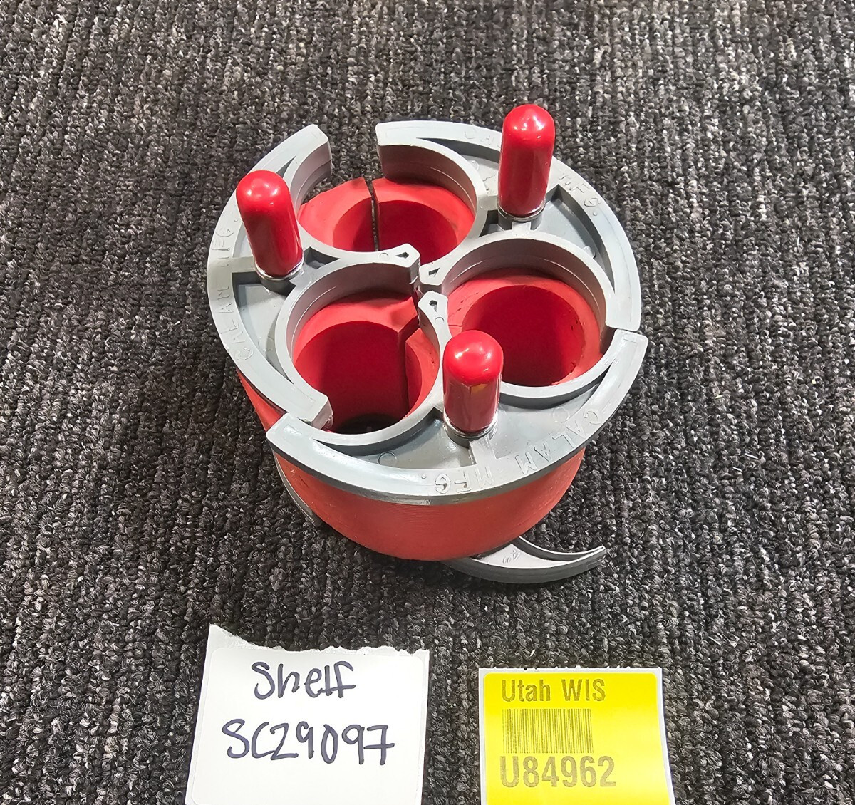 CAL AM MANUFACTURING 64882 4" TRIPLEX PLUG FOR INNERDUCTS