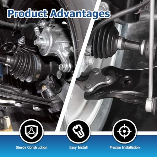 10Pcs Front Upper and Lower Control Arm Ball Replacement for Hummer H3 2006