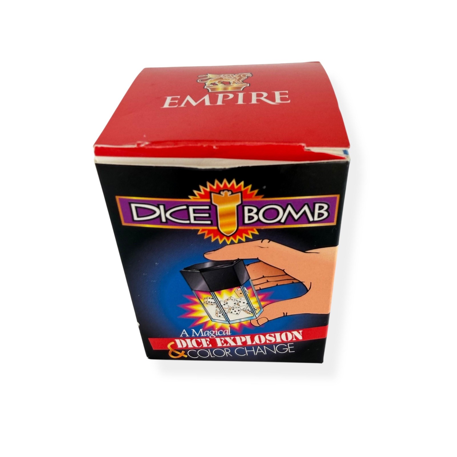 Vintage Empire Dice Bomb Magic Trick 1999 Dice Explosion Color Change 97-0001