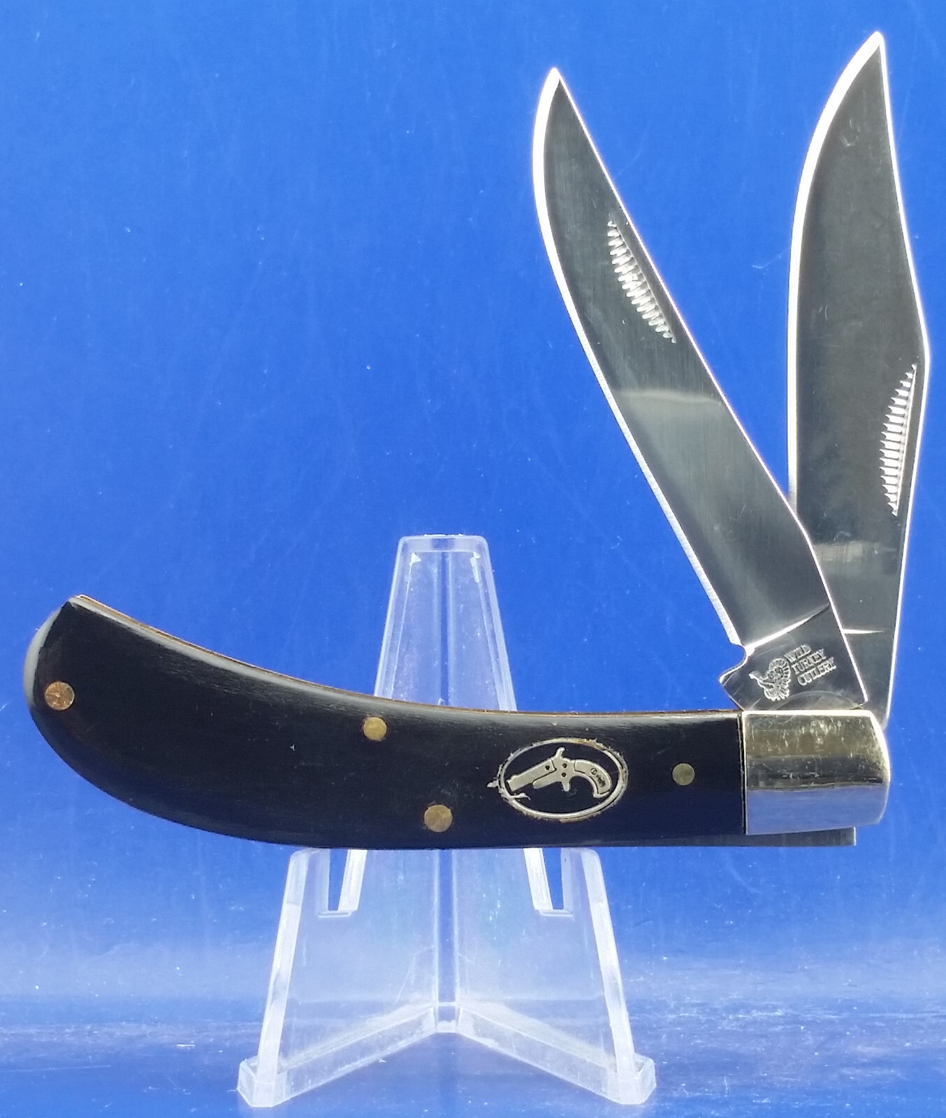 WILD TURKEY CUTLERY SADDLEHORN WTC-528CBH