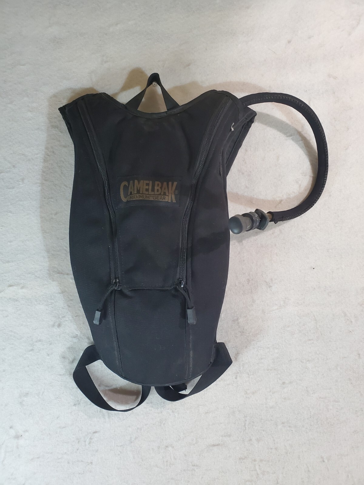 Camelbak Maximum Gear Stealth Hydration Backpack w/ Bladder - Black Adjustable