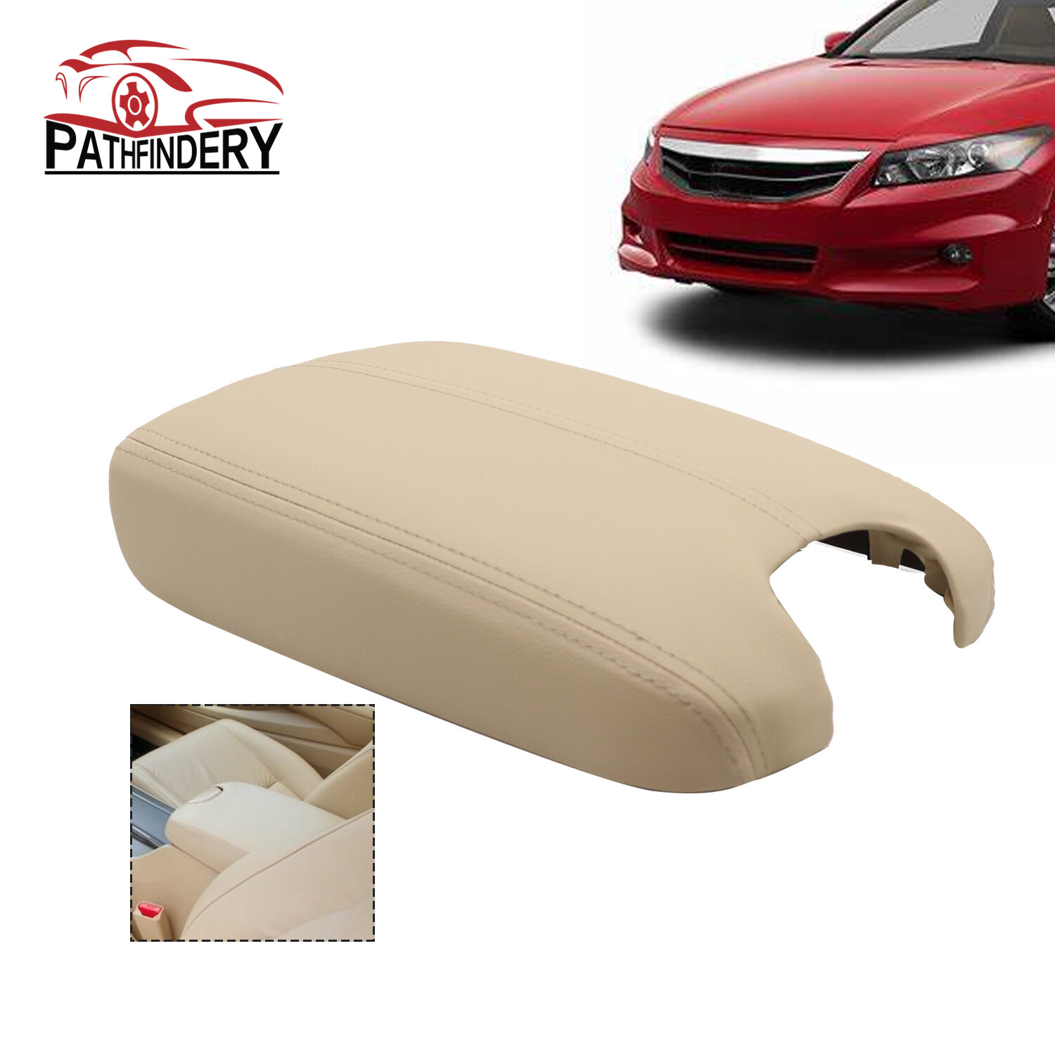 For 2008-2012 Honda Accord EX EX-L LX Center Console Armrest Lid Cover Beige