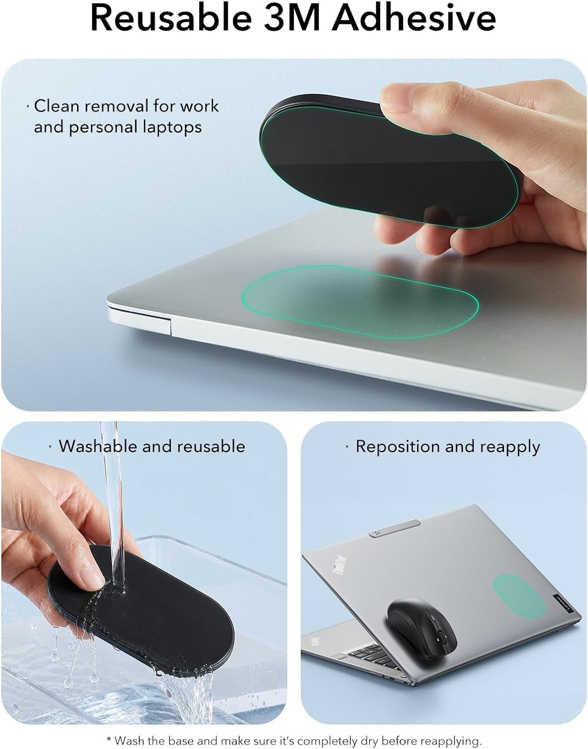 ESR MagMouse Bluetooth Wireless Mouse Rechargeable Silent Ergonomic 2.4G Black