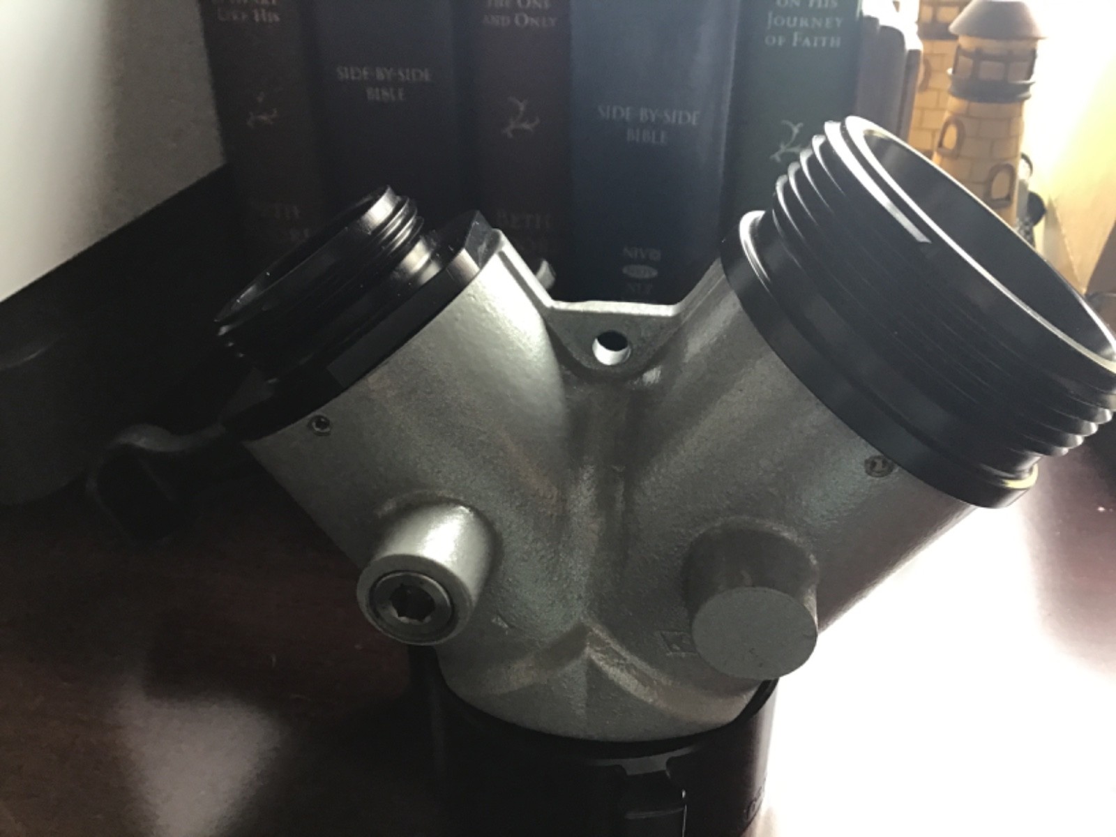 Task Force Tips 2.5 stand pipe wye with guage