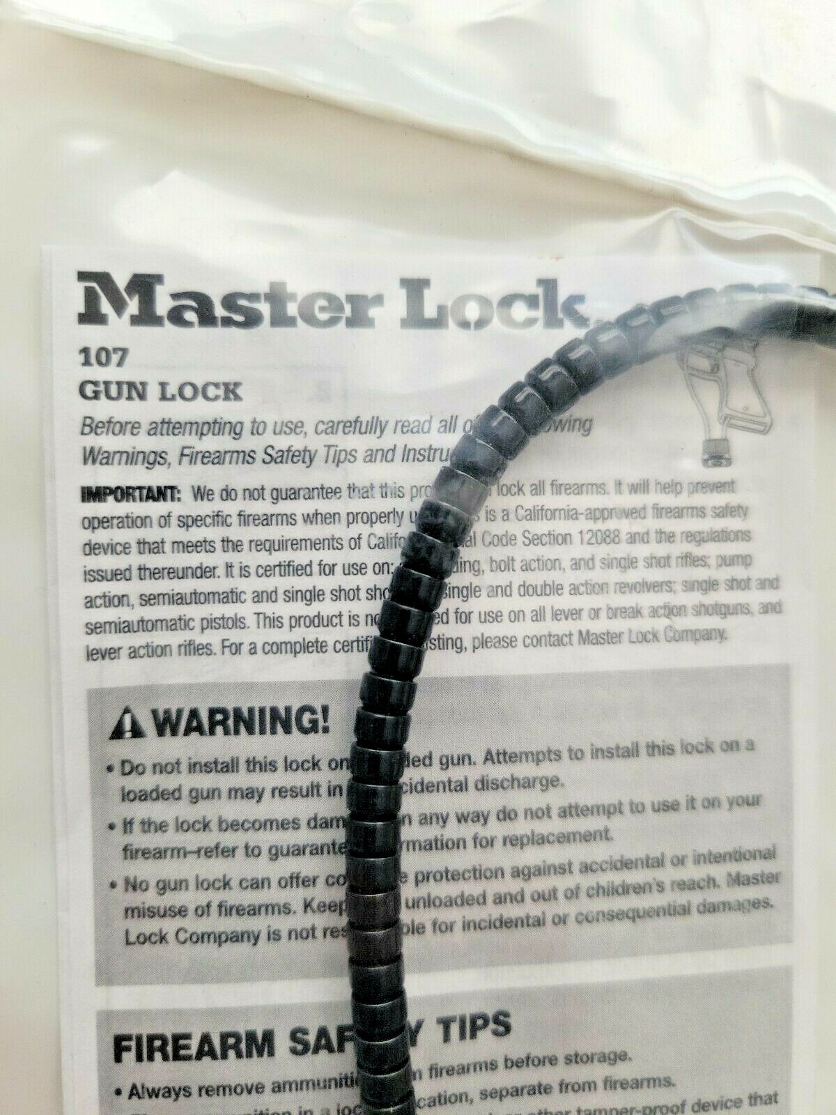 Masterlock 107 Gun Lock