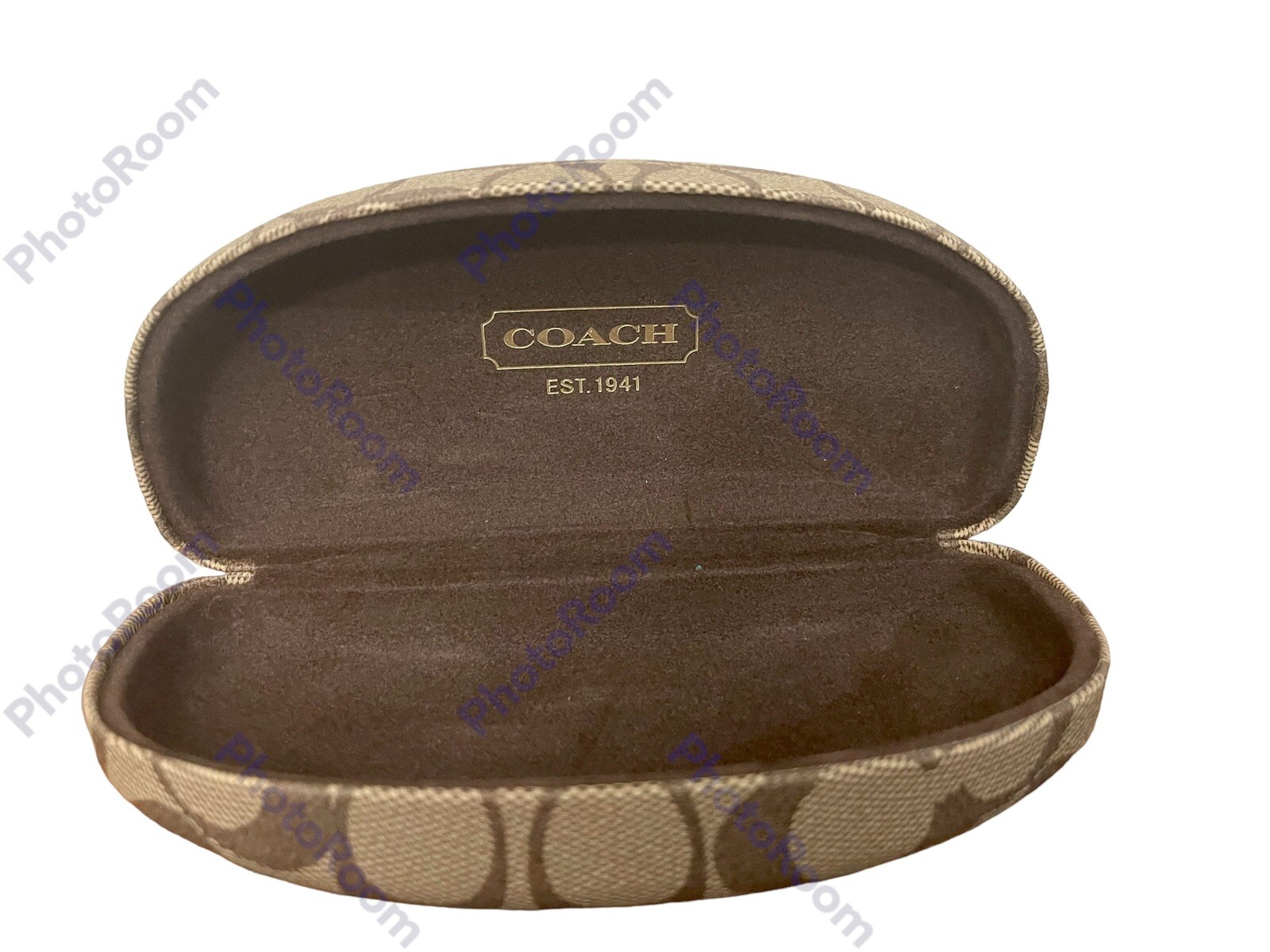 *Coach Sunglasses Glasses Holder Clam Shell Hard Case