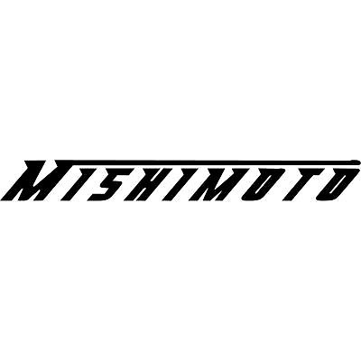 Mishimoto Performance Vinyl Decal Car Window Tumbler Laptop Mirror Bike Flask