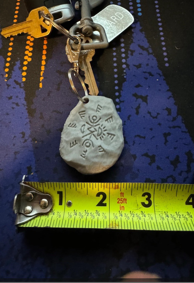 From TV show Talisman keychain